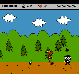 The Adventures of Rocky and Bullwinkle and Friends gameplay screenshot